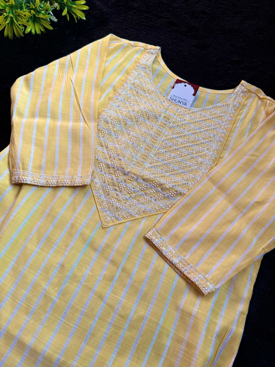 Sunshine Glow – Kurti Palazzo Set