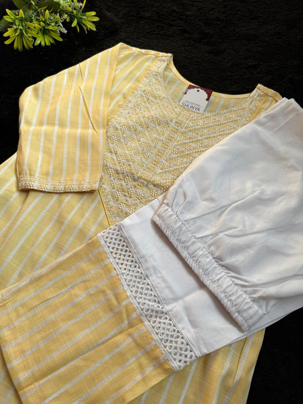 Sunshine Glow – Kurti Palazzo Set