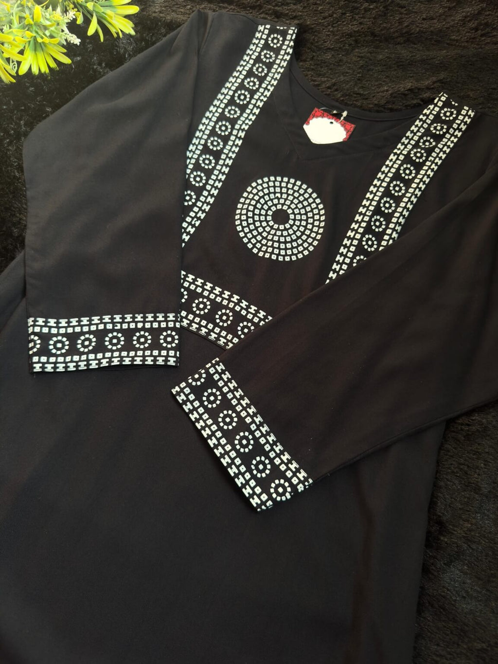 Noir Elegance – Kurti Palazzo Set